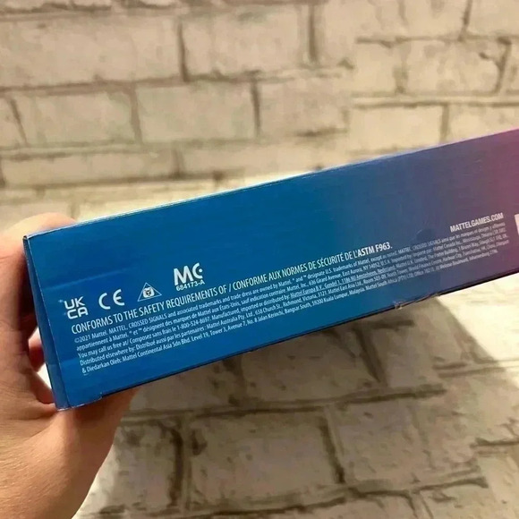 NEW 2021 Crossed Signals Hand Held Game by Mattel - Picture 4 of 4